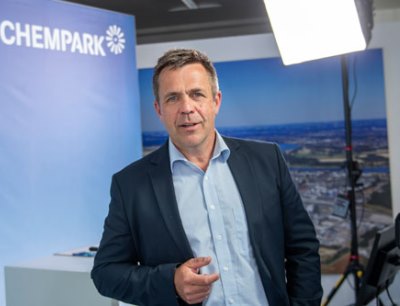 Chempark-Leiter Lars Friedrich präsentierte auf dem Jahresmediengespräch sehr gute Kennzahlen für das Jahr 2021
