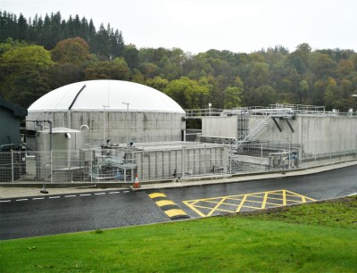 Clearfleau Bioenegrie-Anlage für eine Destillerie in Speyside, Schottland
