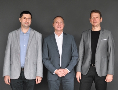 Die neue Geschäftsführung bei Ruland Tychy (v.l.n.r.): Bartłomiej Berger, Piotr Cieplinski, Marek Winkler