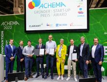 Gewinner des Achema 2022 Start-Up Award