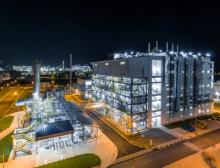 Die neue Großanlage für die Produktion von Chemiekatalysatoren in Caojing/China von BASF