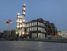 Diese kommerzielle Anlage von Lanzatech und dem Stahlhersteller Shougang in China wandelt Hüttengase in Ethanol um