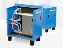 Der Einsatz von Komponenten zur Wärmerückgewinnung ist sowohl für öleinspritzgekühlte als auch bei ölfreien Schraubenkompressoren möglich. 