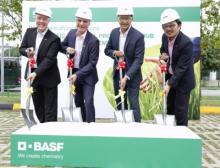 Spatenstich für neue BASF-Produktionsanlage von Pflanzenschutzmitteln in Singapur