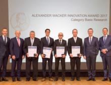 Preisverleihung Alexander Wacker Innovationspreis 2017